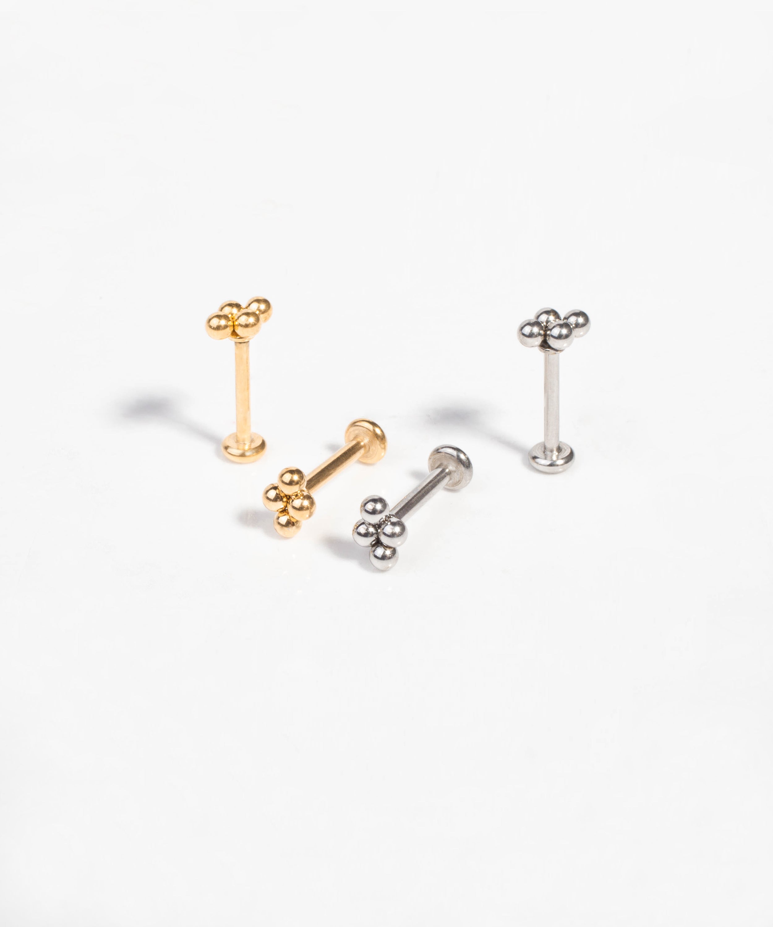 Lab-Created Bubble Up Chained Push Pin Flat Back – STONE AND STRAND
