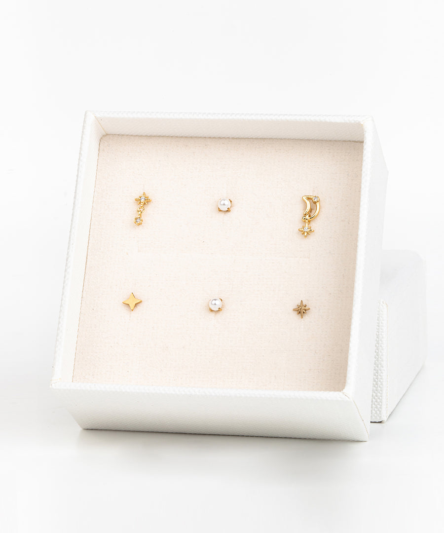 Gifting Silver Earring Set