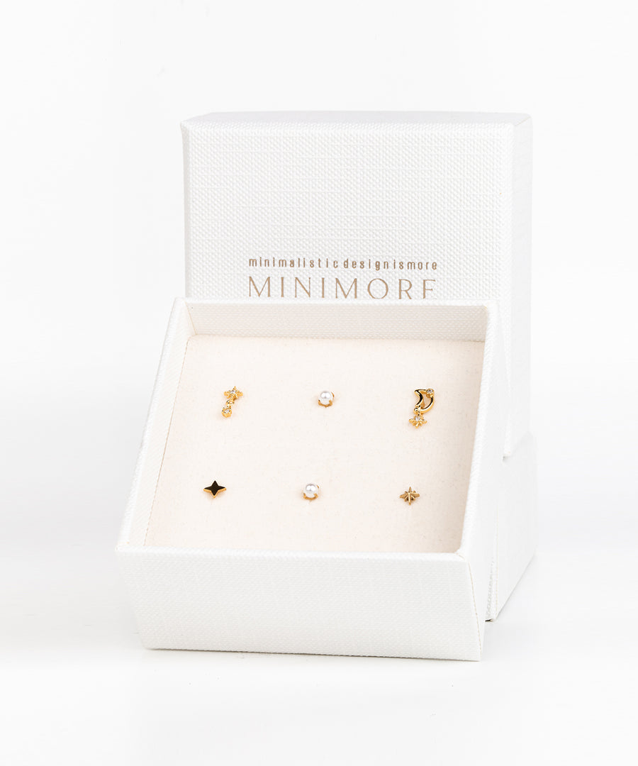 Gifting Silver Earring Set