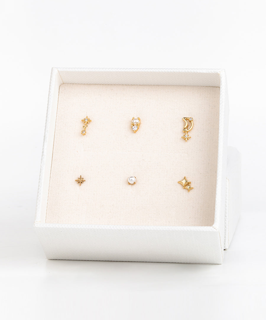 Gifting Silver Earring Set