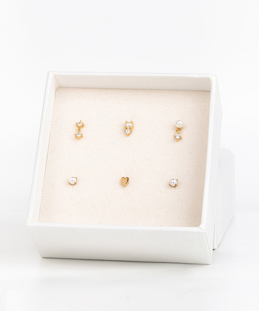 Gifting Silver Earring Set