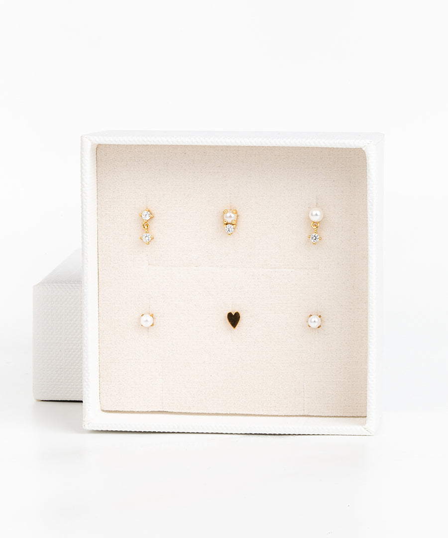 Gifting Silver Earring Set