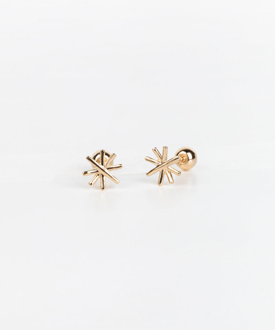 Delicate Snowflake Barbell