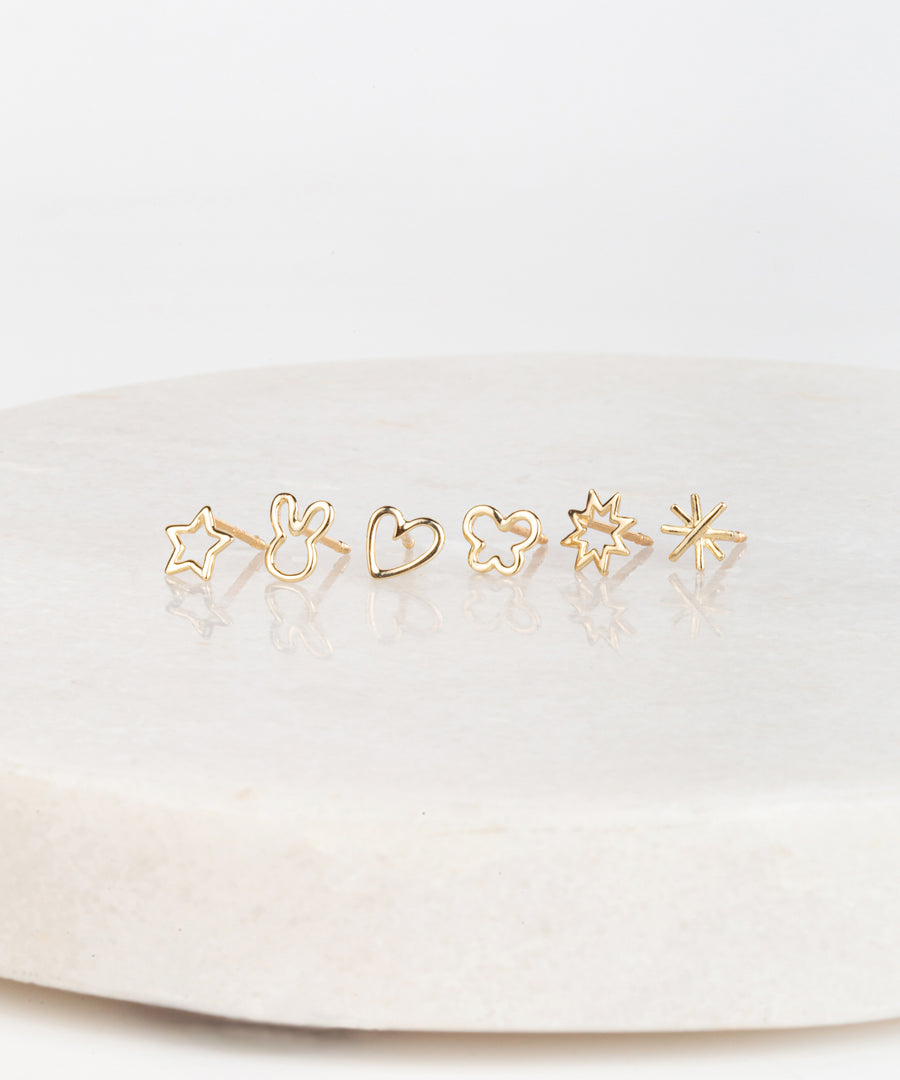 Delicate Snowflake Barbell