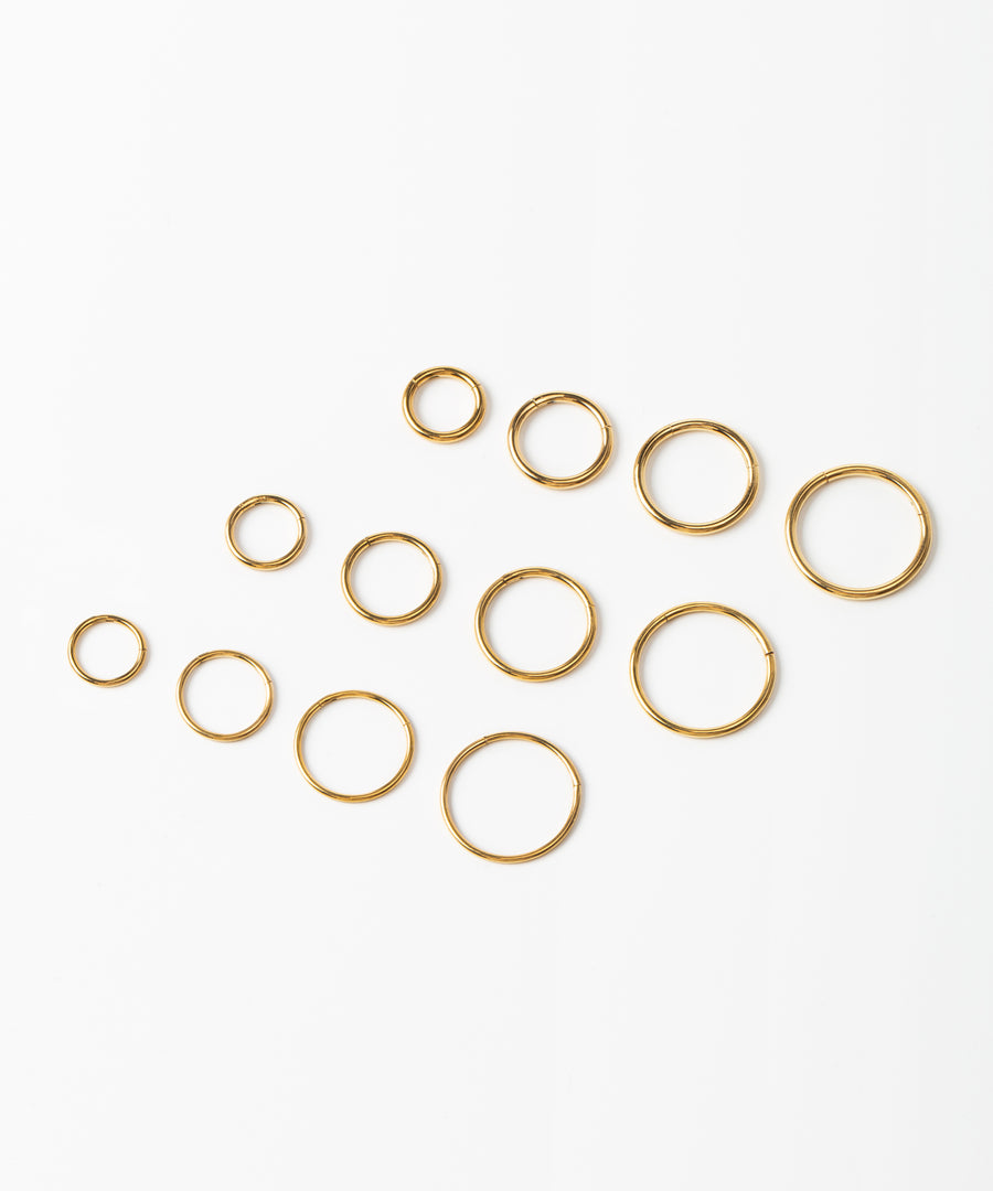 Dangled Marquise Hoop