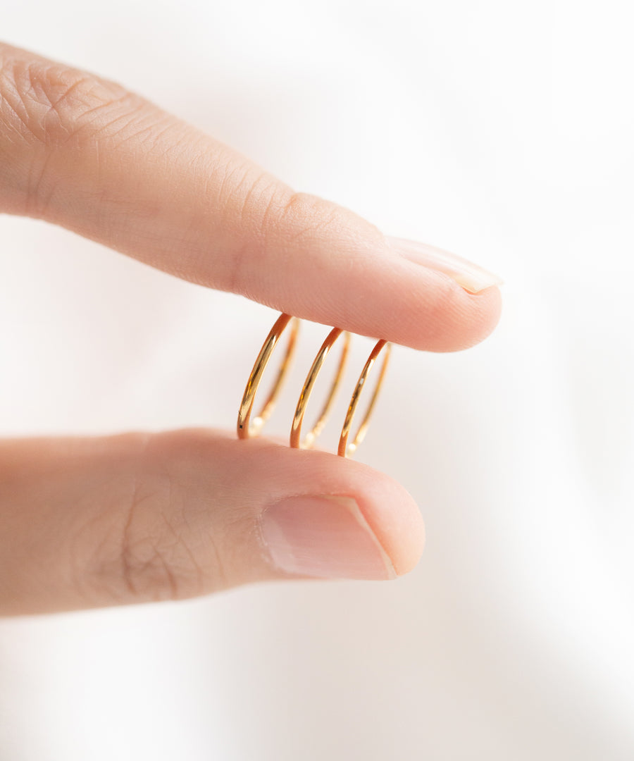 Dangled Marquise Hoop