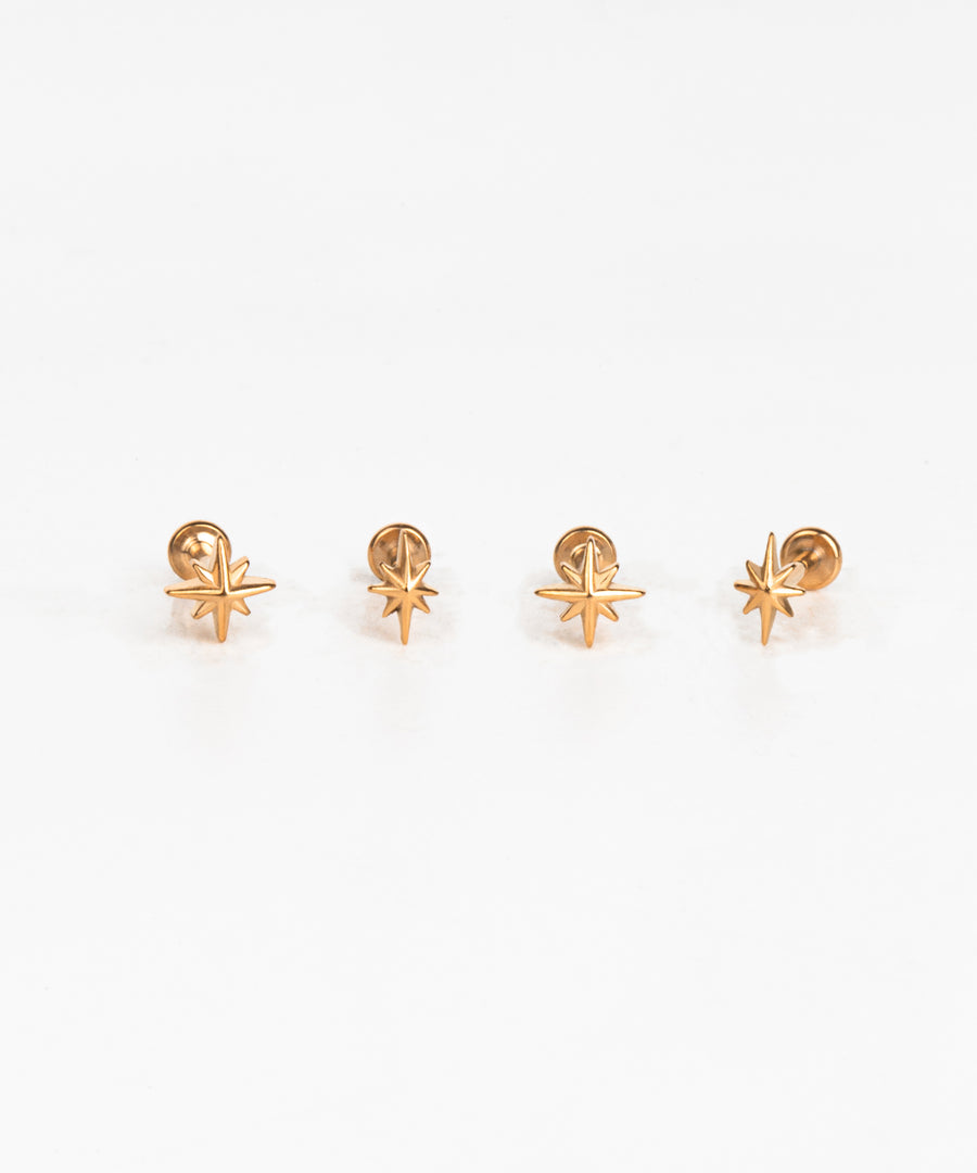 Ultra Tiny Sparkle Push-pin Labret