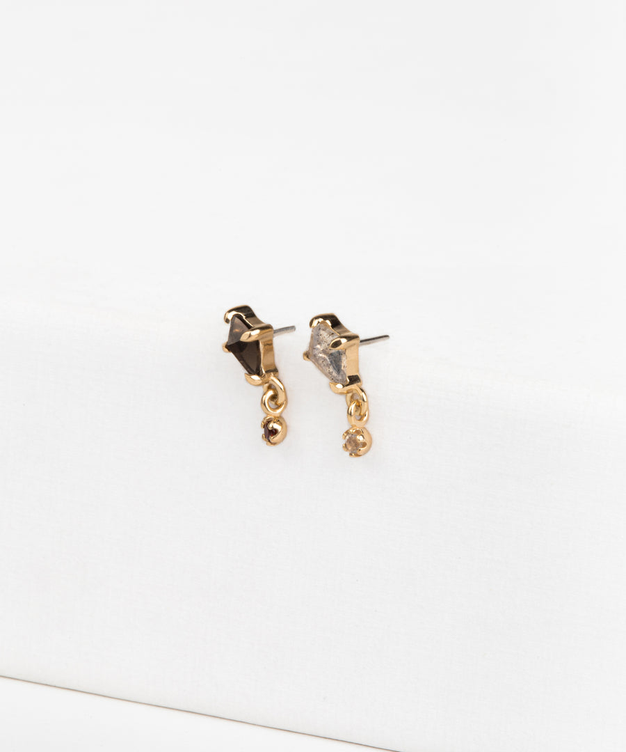 Natural Stone Kite Pushpin Stud