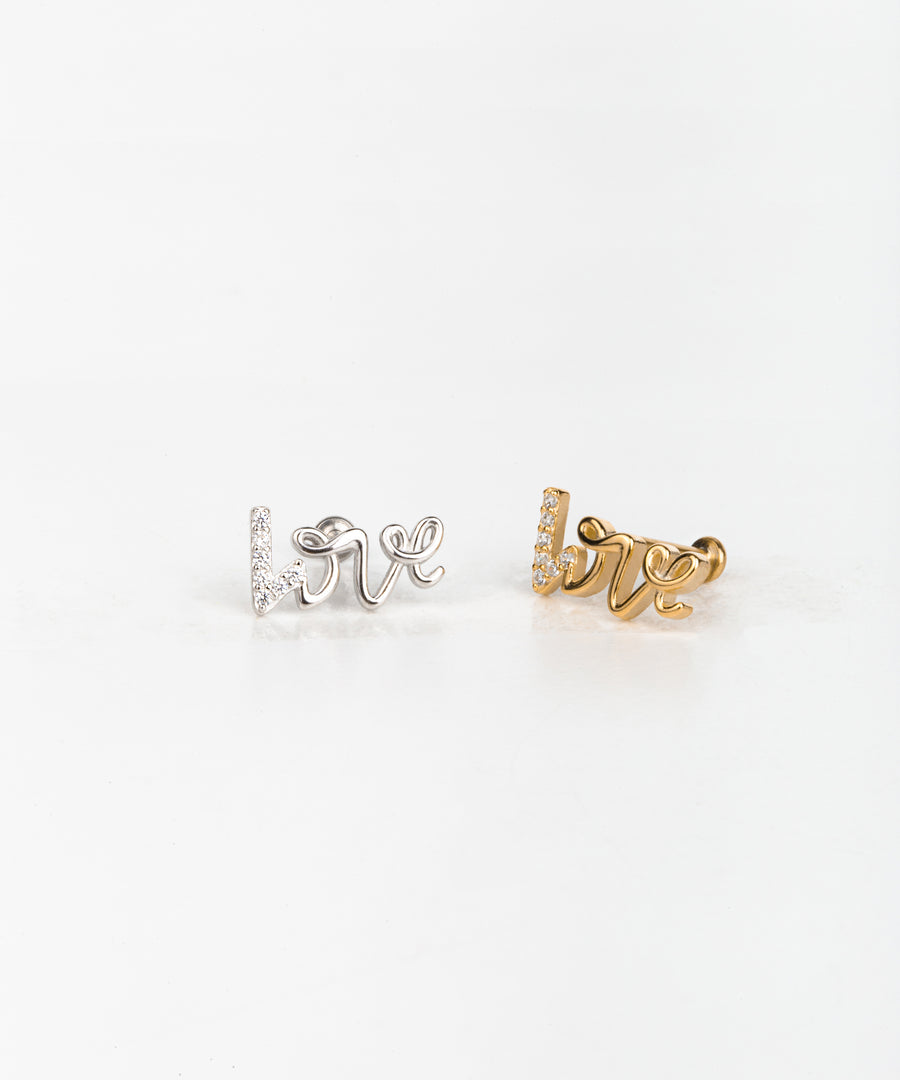 "Love" Stud