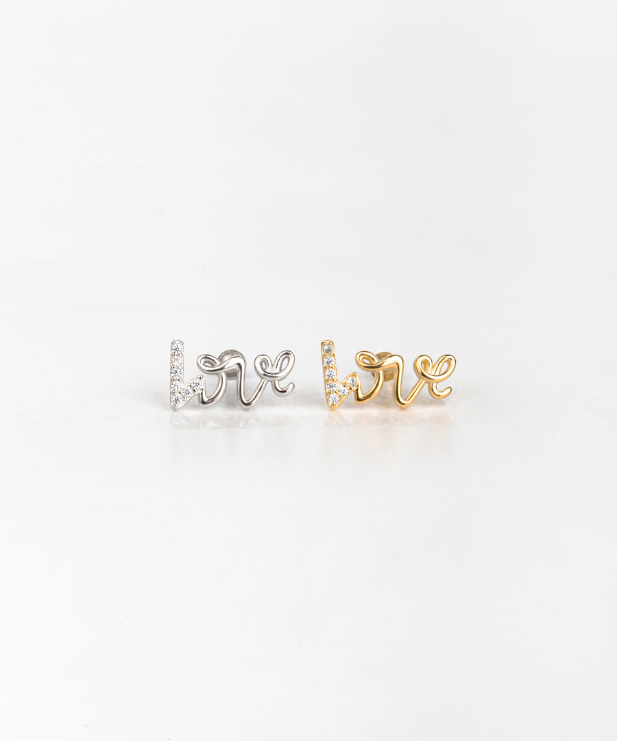 "Love" Stud