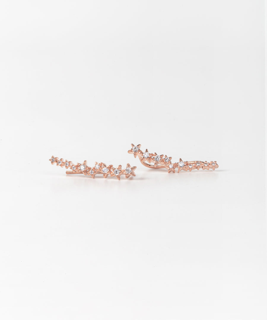 Paved Star Ear Cuff