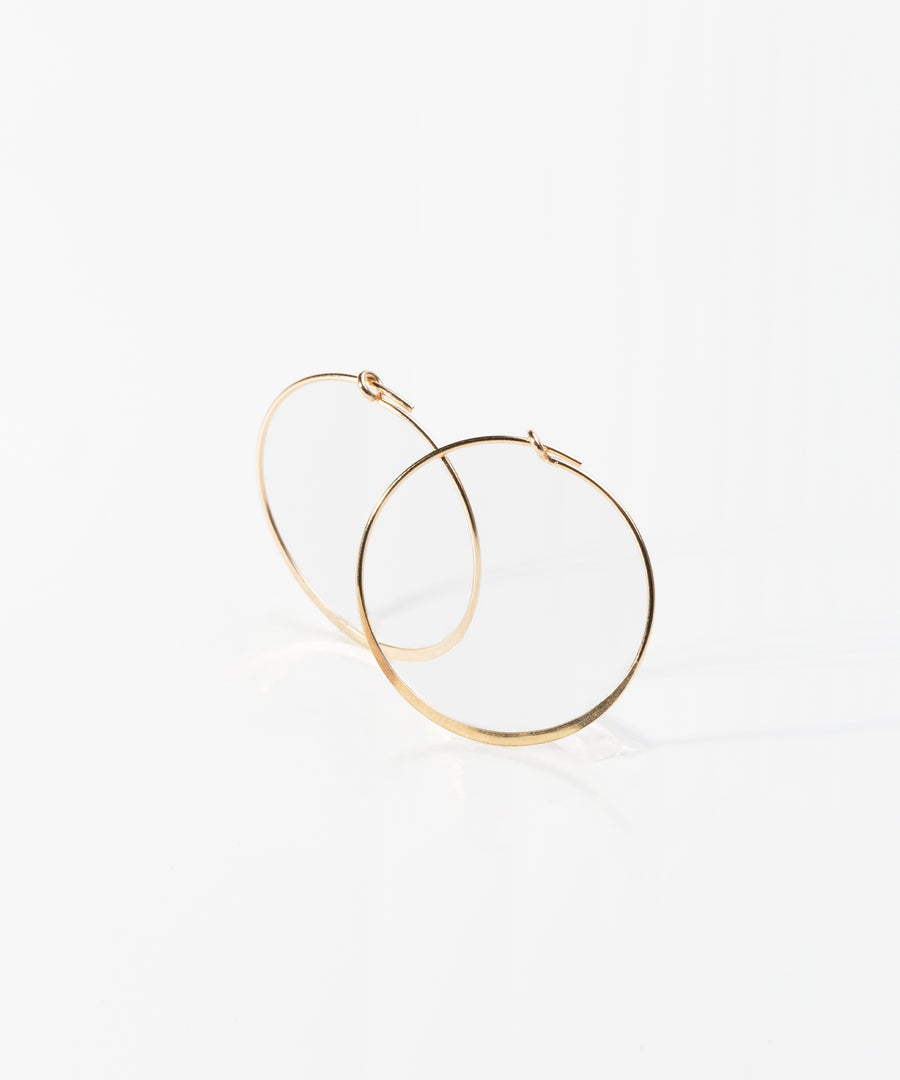 Golden Chic Wire Hoop