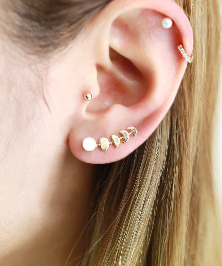 Moon Ear Cuff