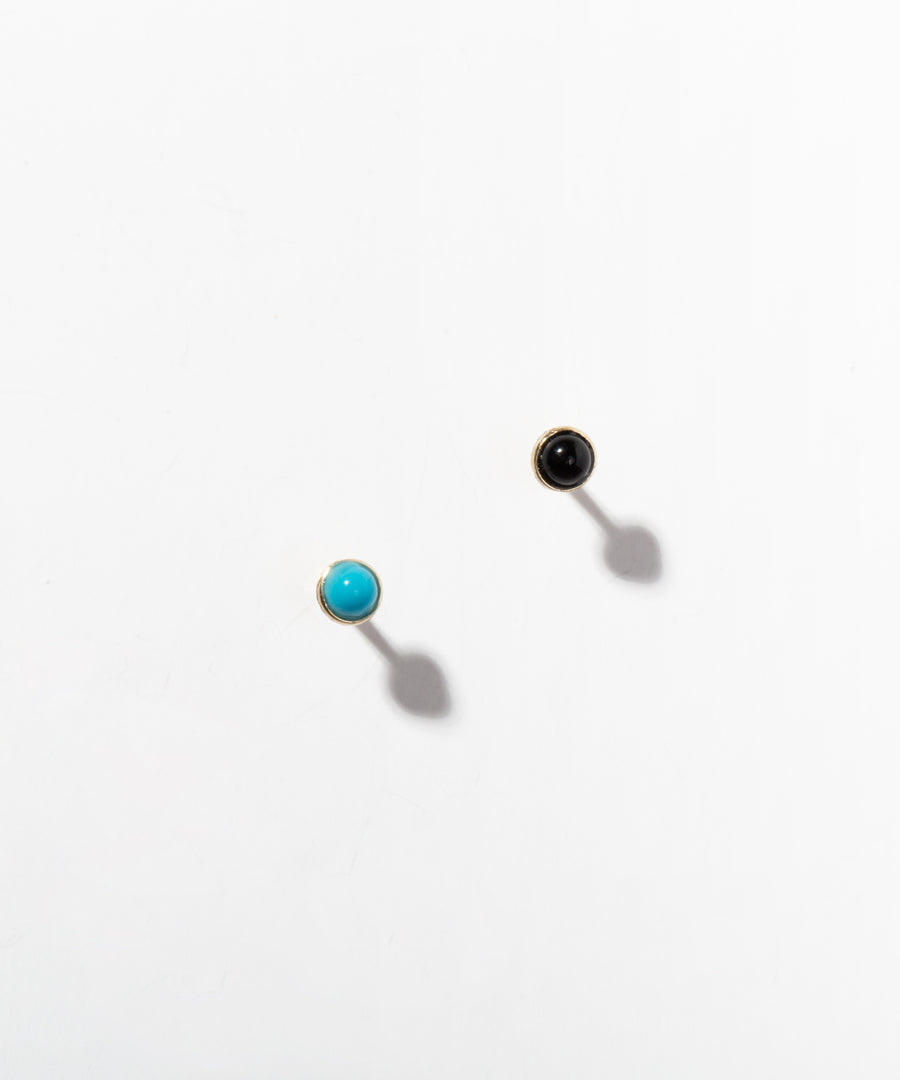 Two Colors Cabochon Labret