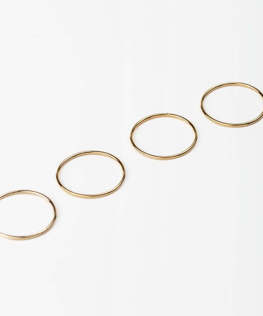 Plain Simple Stacking Ring