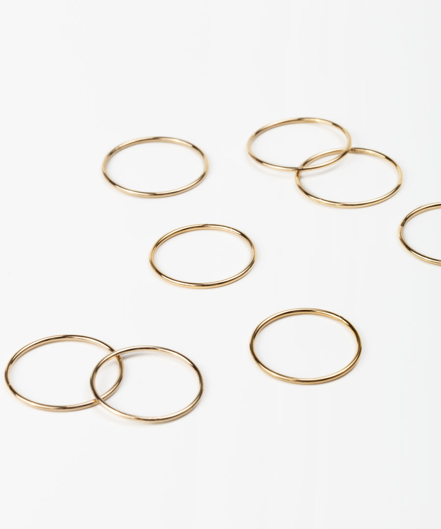 Plain Simple Stacking Ring