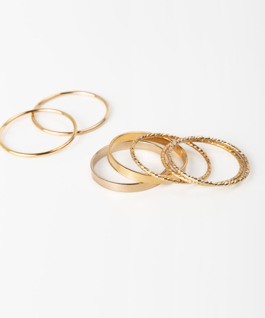 Bold Simple Stacking Ring