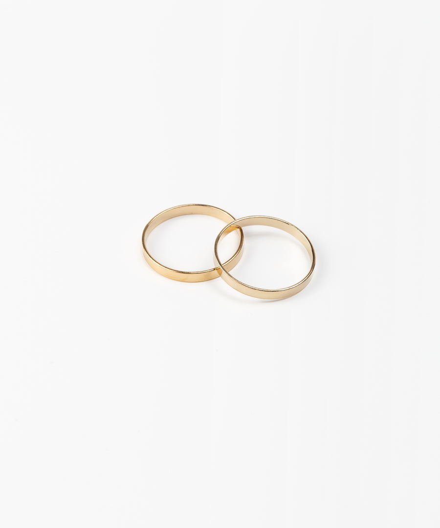 Bold Simple Stacking Ring