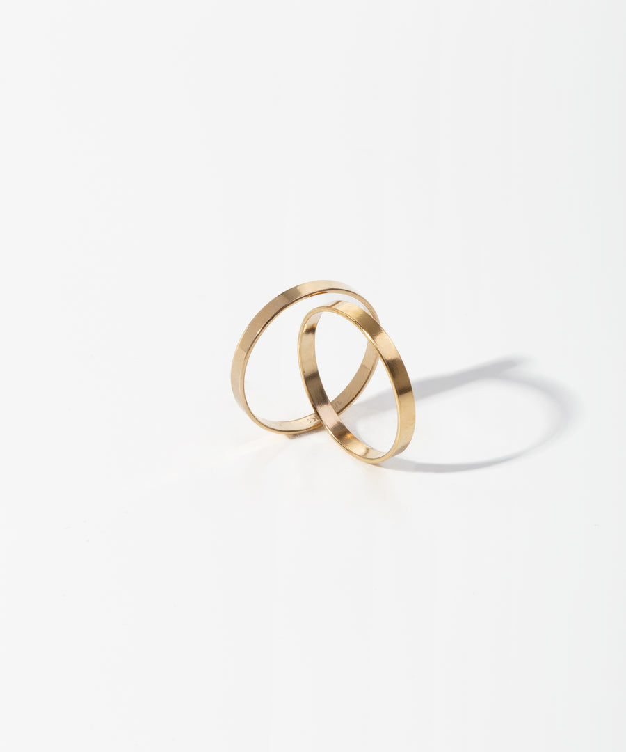 Bold Simple Stacking Ring