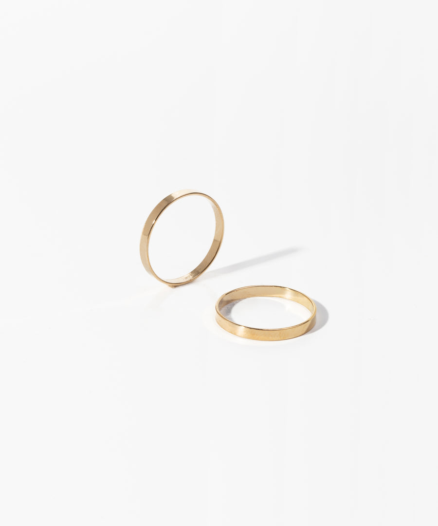 Bold Simple Stacking Ring