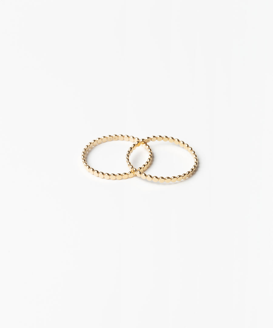 Cute Flat Disc Ring