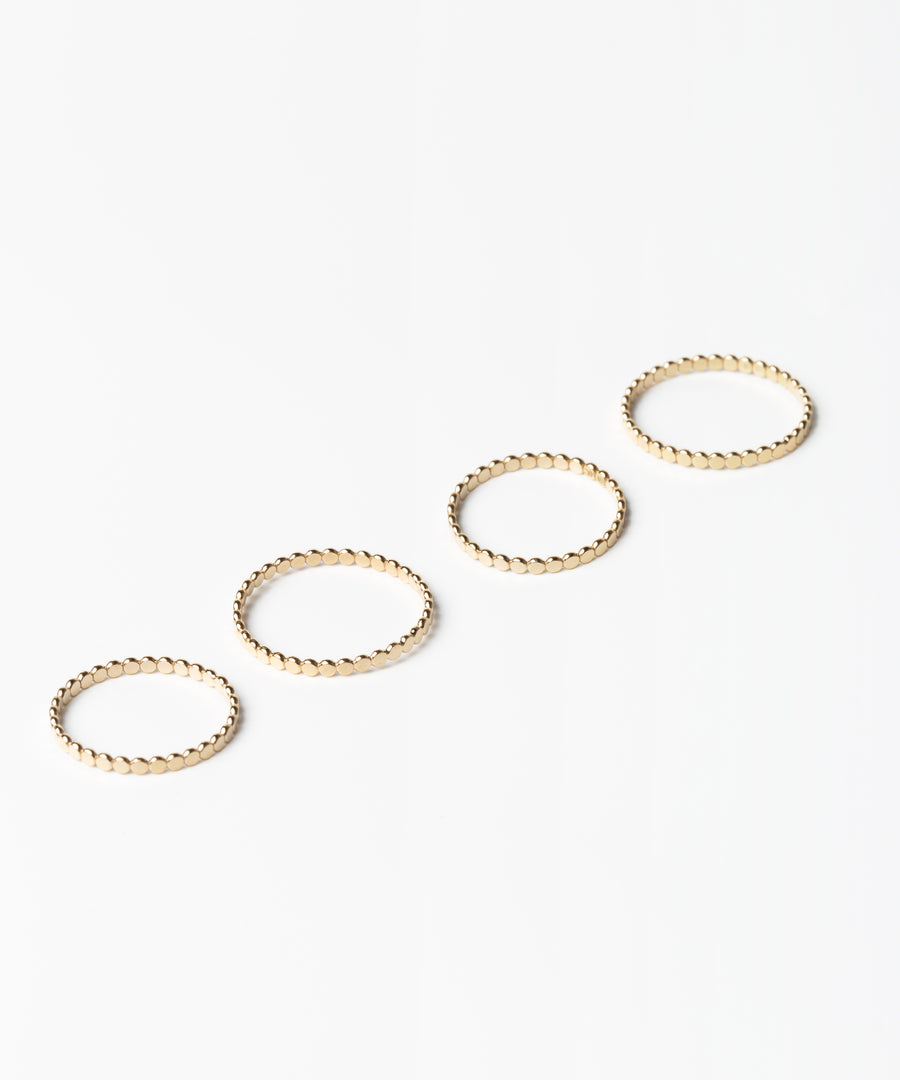 Cute Flat Disc Ring