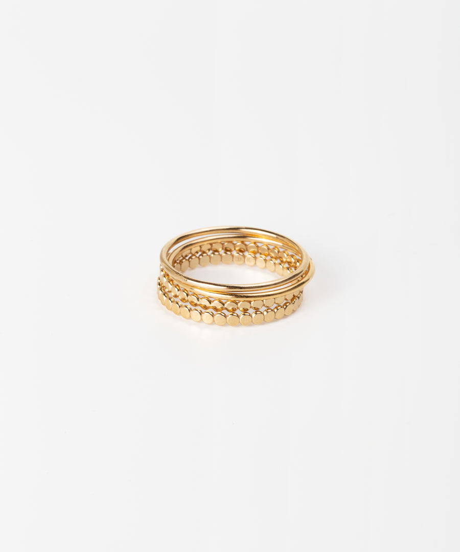 Cute Flat Disc Ring