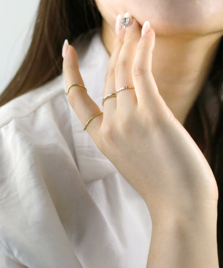 Twisted Stacking Ring