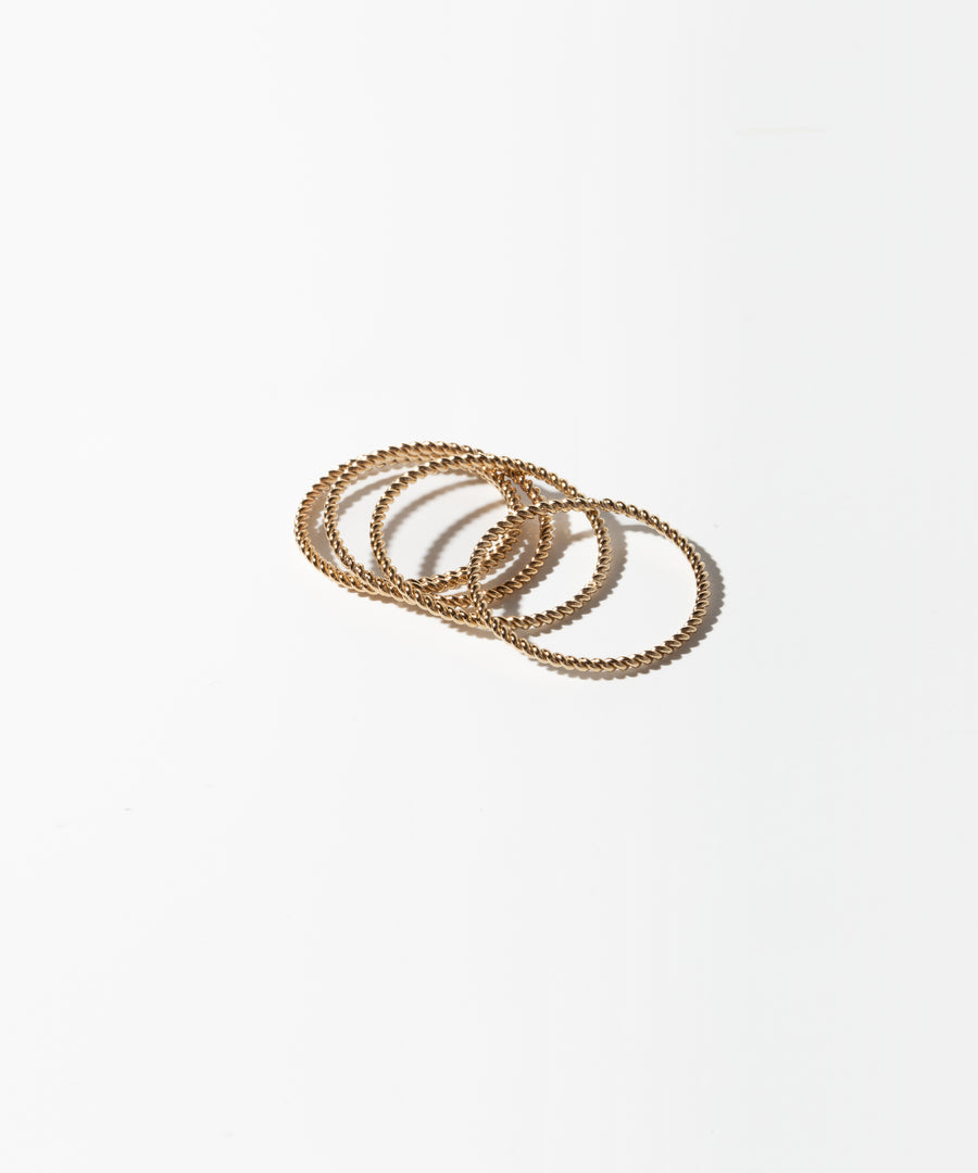 Twisted Stacking Ring