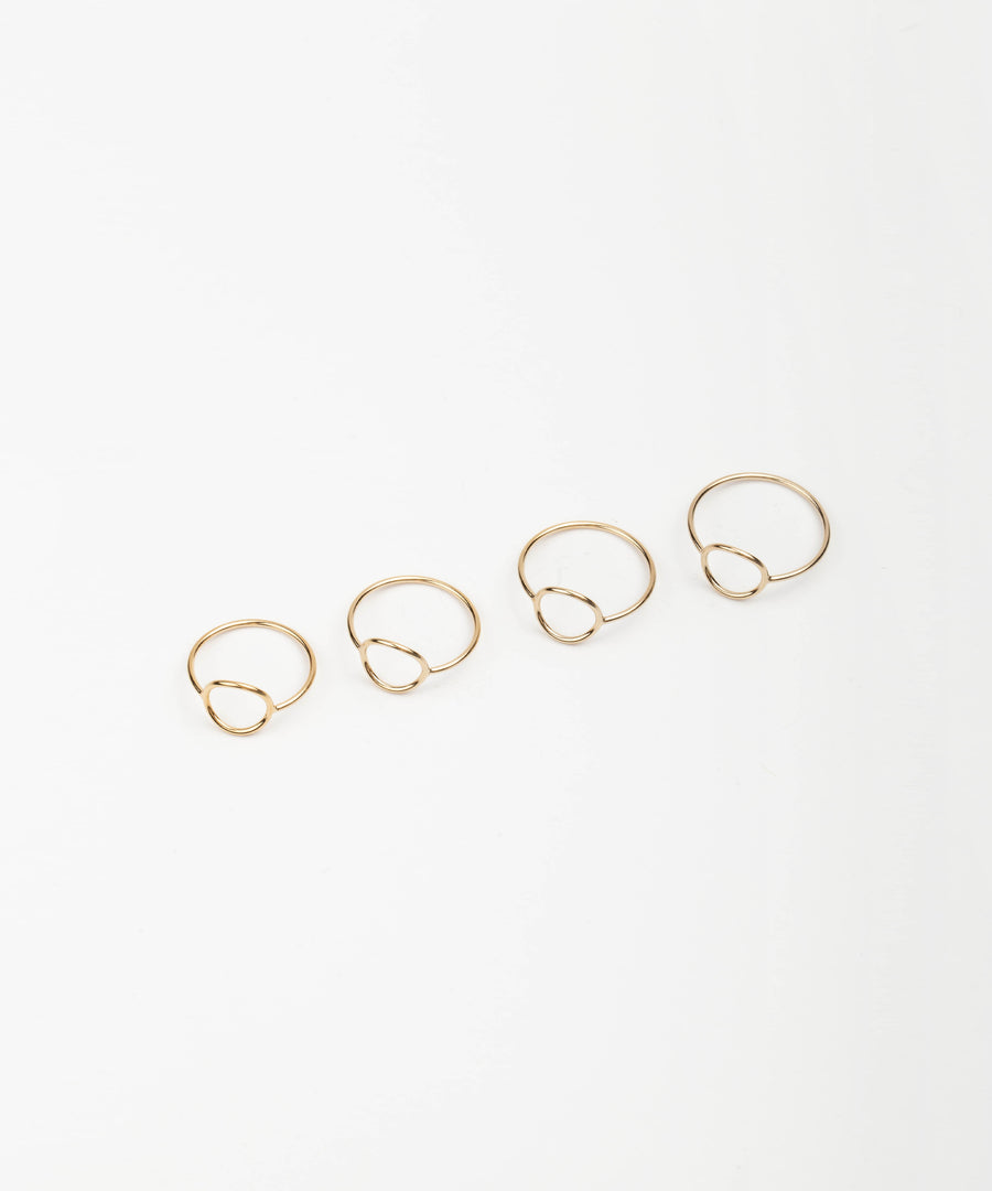 Eternity Circle gold Ring