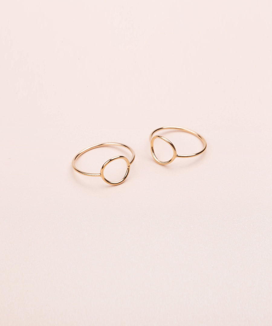 Eternity Circle gold Ring