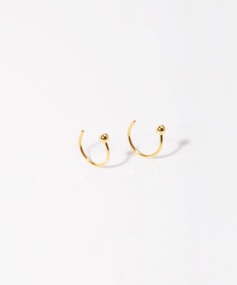 Plain Ball Ear Cuff