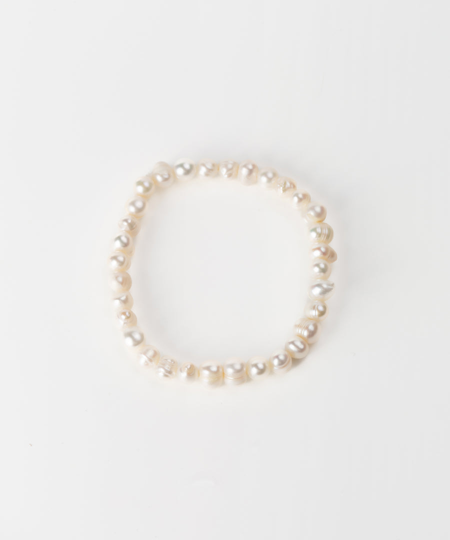 Stretch Stacking Fresh Water Pearl Bracelet