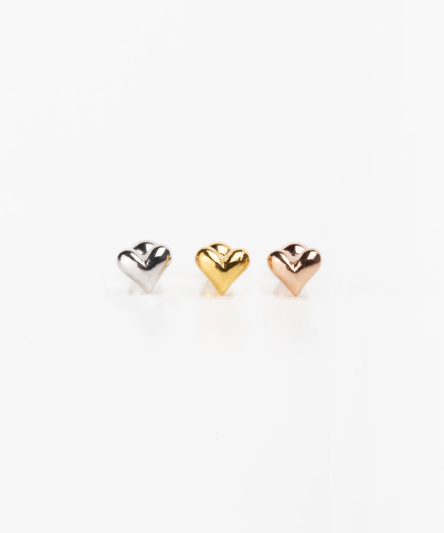 Cute Heart Stud