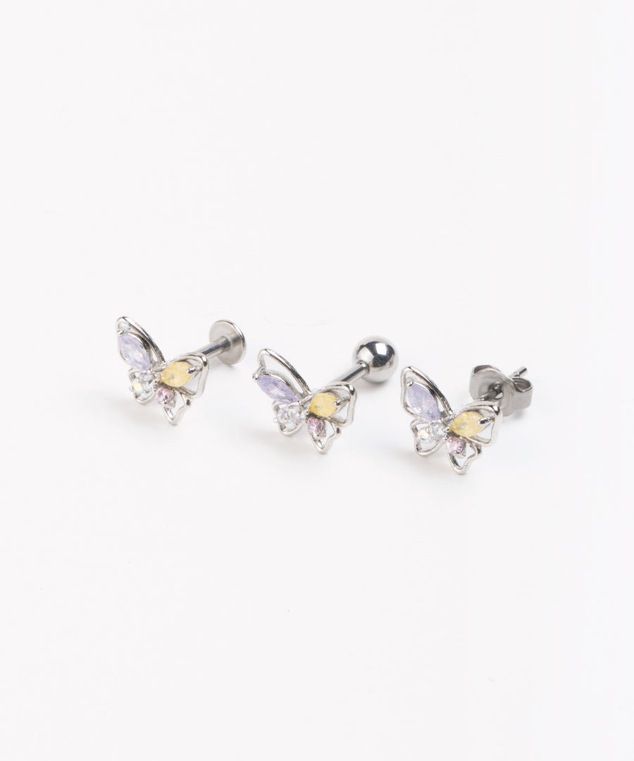 Pop Candy Butterfly Stud