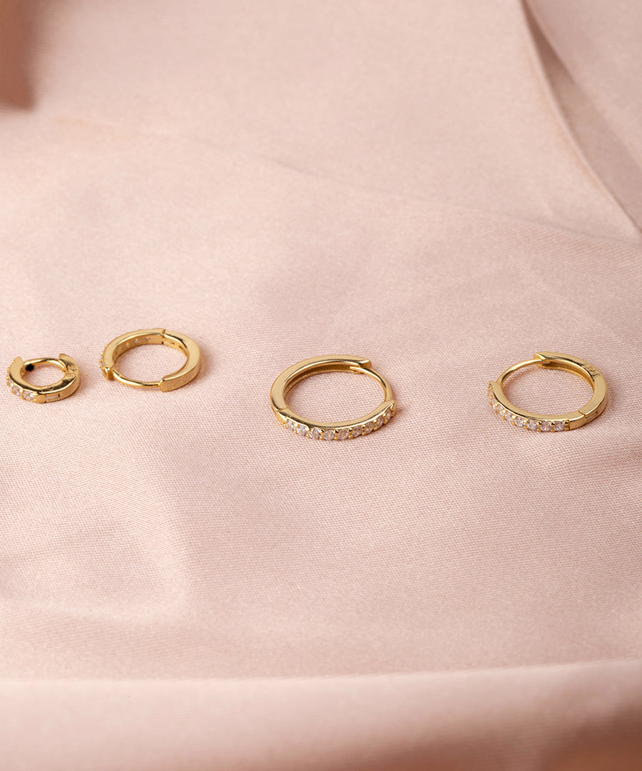 Everyday Pave Hoops