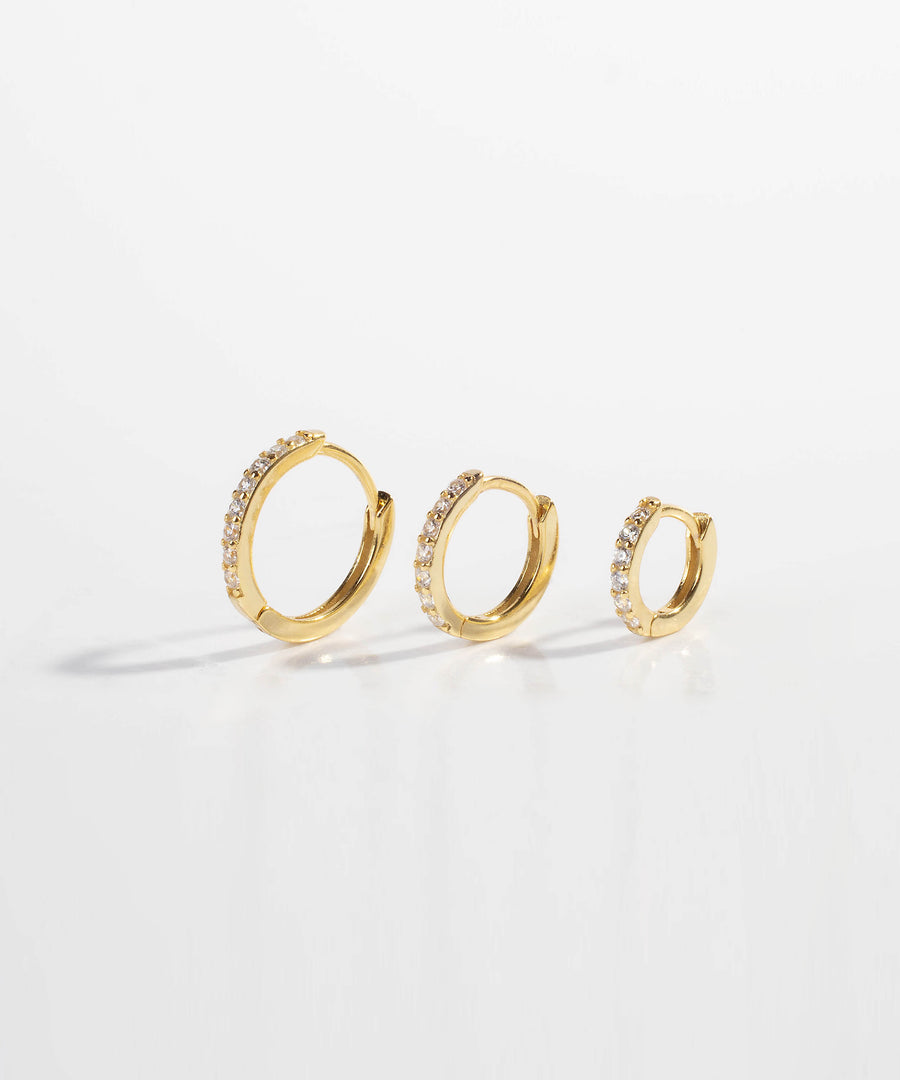 Everyday Pave Hoops