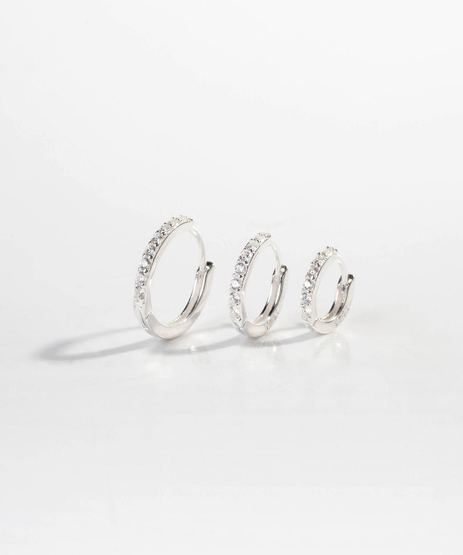 Everyday Pave Hoops