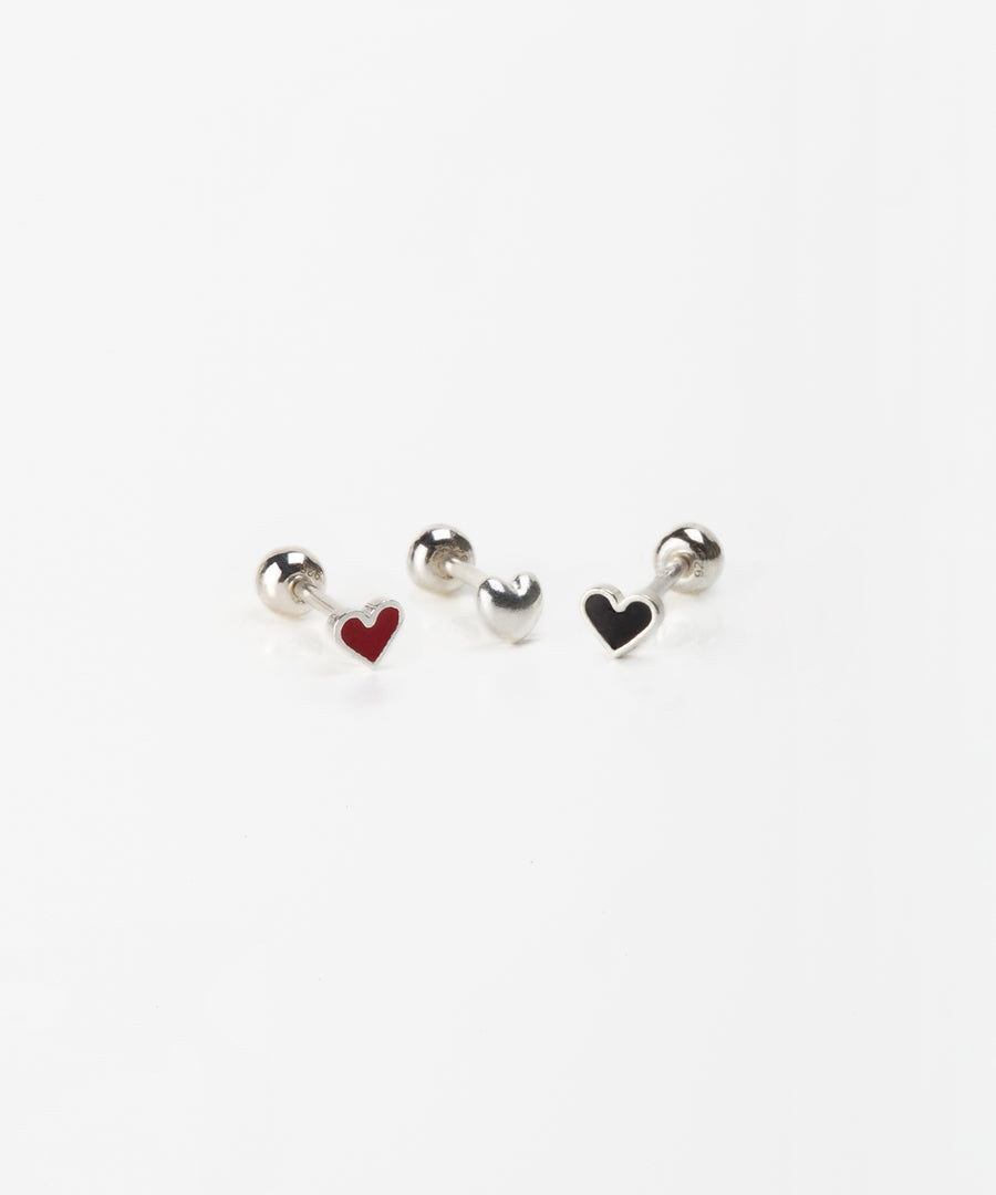 Teeny Cutie Heart Stud