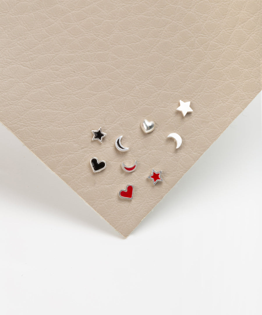 Teeny Cutie Heart Stud