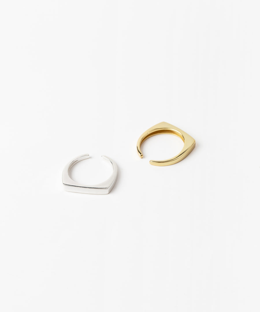 Flat Signet Ring