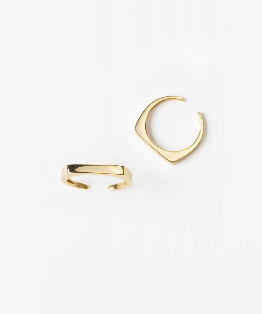 Flat Signet Ring