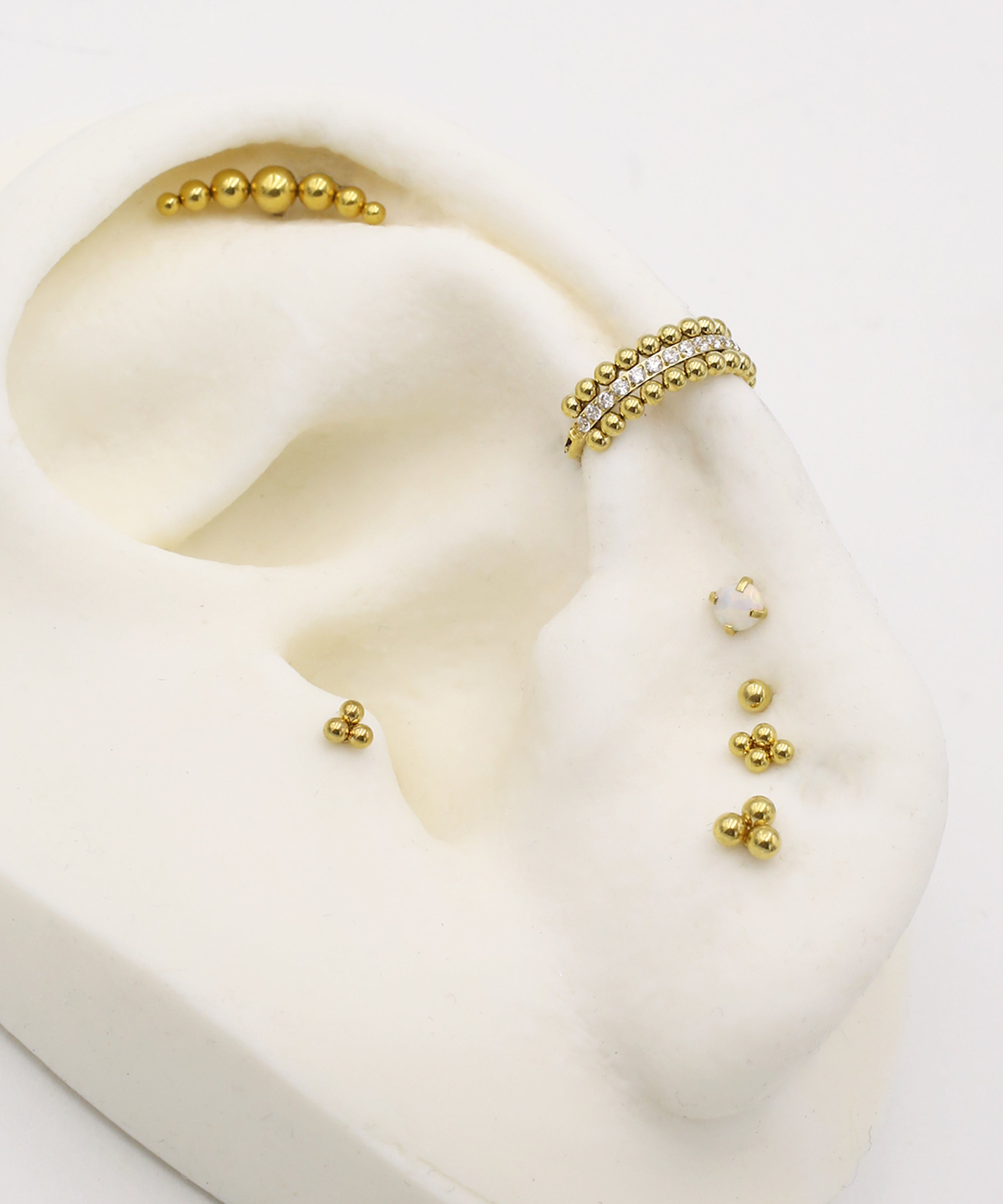 Beaded Bar Push-pin Labret – Minimore Jewels
