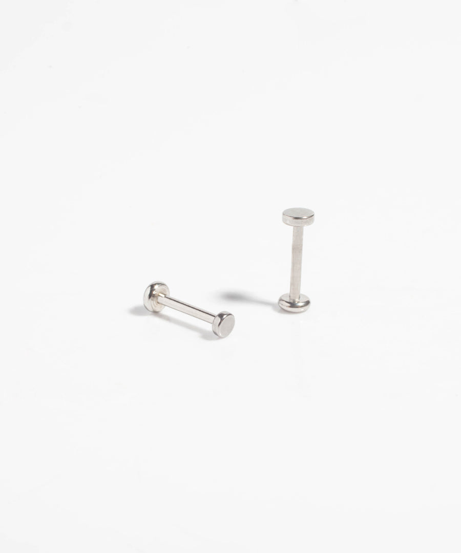 Ultra Tiny Flat Disc Push-pin Labret