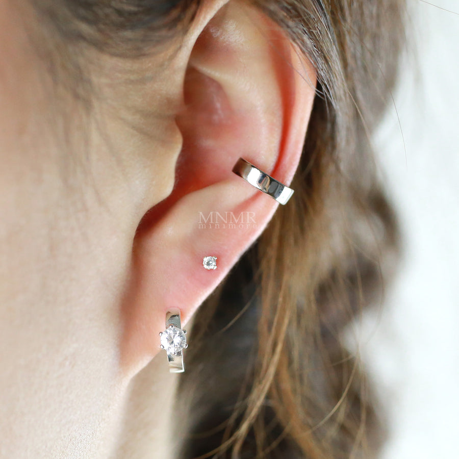 Bold Plain Non-Pierced Ear Cuff