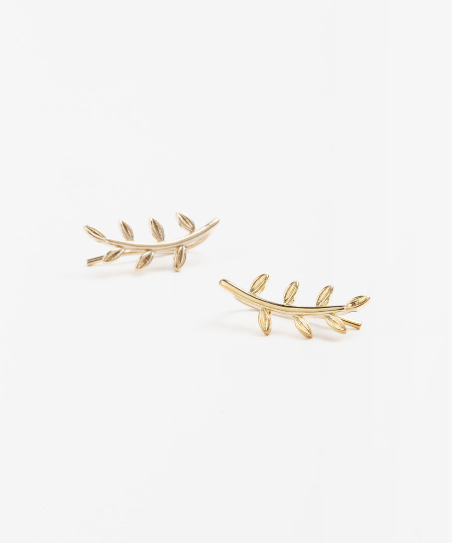 Delicate Leaf Ear Cuff