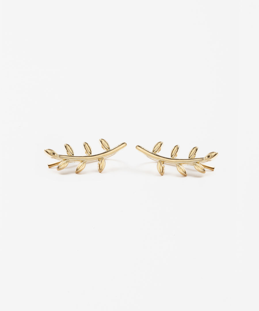 Delicate Leaf Ear Cuff